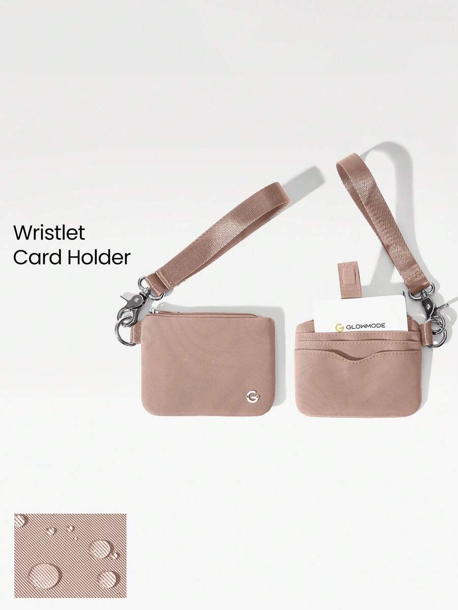 GLOWMODE On-The-Go Water-Repellant Wallet - Lotus root peach - View 1