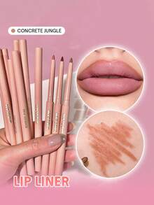 SHEGLAM So Lippy 唇線筆-混凝土叢林奶油啞光唇線筆高色素不易褪色絲滑啞光輪廓色調唇妝派對 唇線筆 品牌 美容 化妝 化妝品 適合女性與女孩 完美搭配冬季 Y2K 時尚 流行 生日禮物 假期 派對準備就緒 最佳顏色