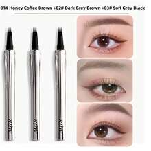 推荐1支眉笔，防水防汗，不晕染，精准勾勒眉形，适合零基础新手，万圣节、化妆、美容、眉笔、圣诞节、圣诞礼物、黑色眉笔、眉毛、棕色 - 彩色 - 查看 5