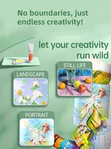 12/18/24 Colors Mixed Color Gouache Paint, Colorful Multi-Purpose Paint For Painting, Each 5ml/0.18oz, Water-Based Pigment Tubes For Canvas, Wood, And Crafts - Artist Quality Supplies For Professionals, Students, And Adults Back To School,Back To School,School Supplies, Durable, Ease Of Use, Giftable, Versatile - Multicolor - View 11