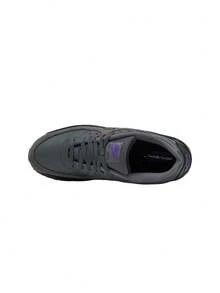 Nike Air Max 90 Men's Shoes Iron Grey/Black/White/Wild Grape IF0670 - 鐵灰色/黑/白/野葡萄色 - 查看 3