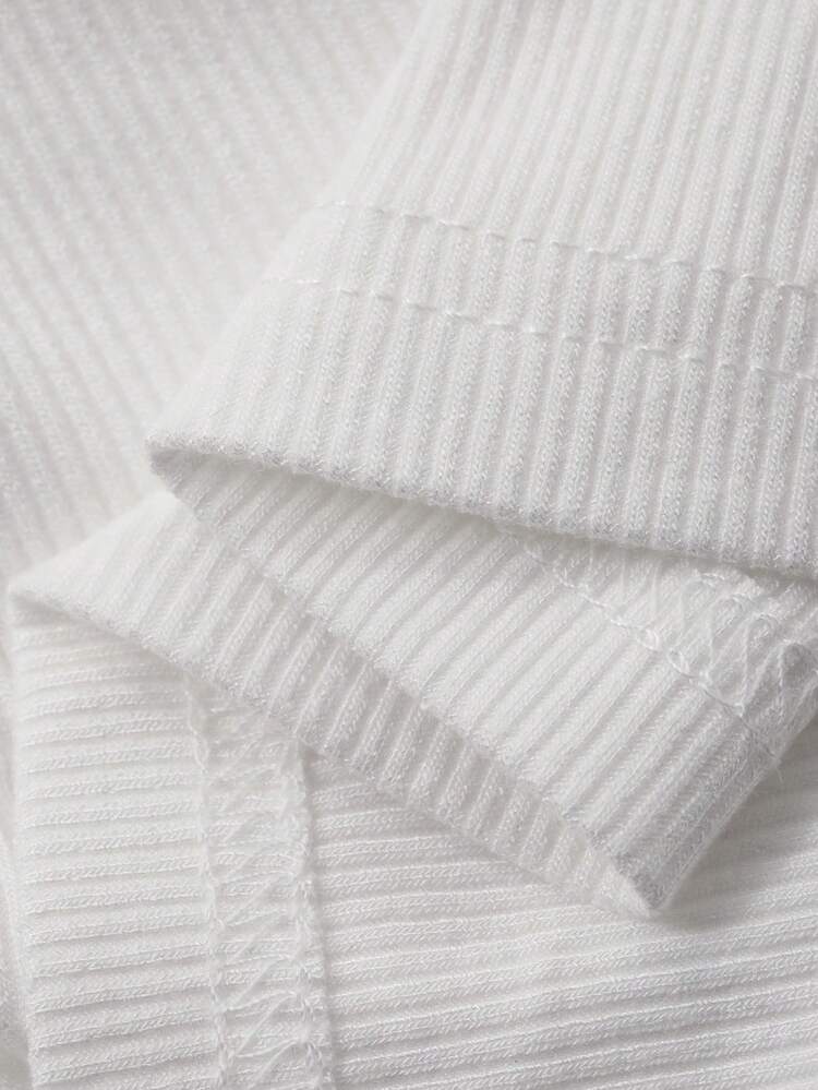 Women's Elegant Commuter Solid Color Mesh Splice Round Neck Bodycon T-Shirt Long Sleeve