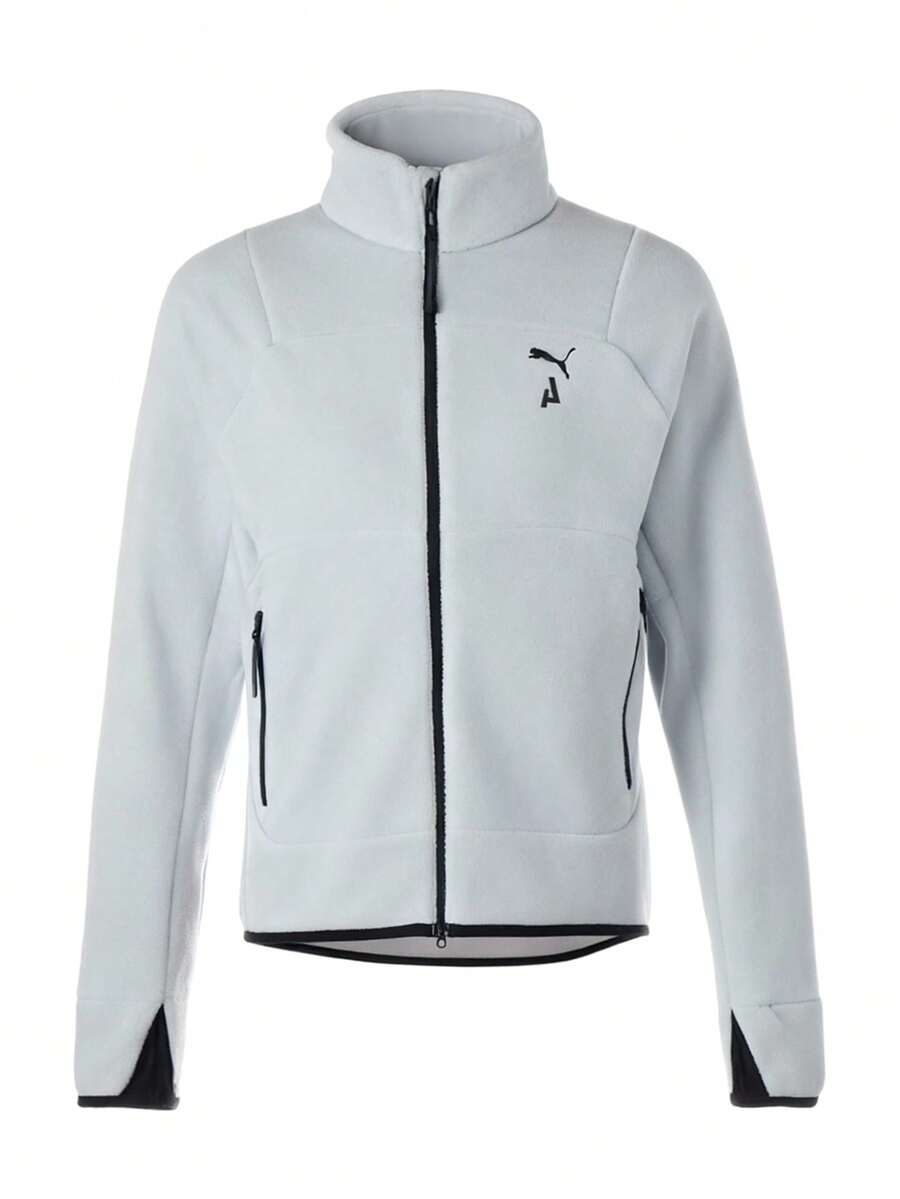 Puma Seasons Women's Jacket Blue - Grey - View 1