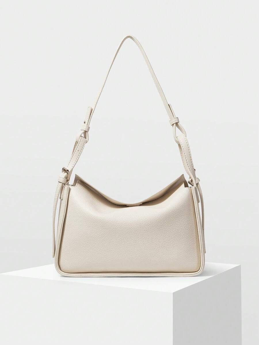 MOTF PREMIUM TÚI XÁCH NỮ HÌNH NGỰA CLEMENTINE - Màu trắng - Xem 1