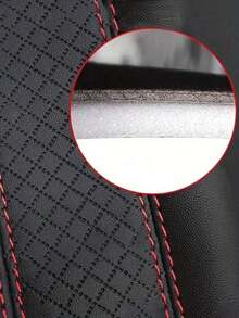 1 pieza Protector de hombro para cinturón de de coche con relieve de cuero - Multicolor - Ver 5