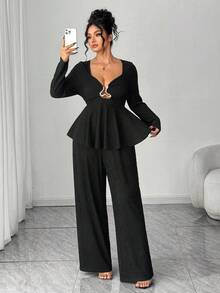 Elenzga Bộ áo ngực và chân váy xòe trang trí khóa kim loại thanh lịch cỡ lớn dành cho nữ, vải dệt kim co giãn mềm mại, trang phục in hoa Trung Đông giản dị, thích hợp cho ngày tựu trường, lễ tốt nghiệp, ngày lễ tình nhân, lễ hội âm nhạc, ngày của mẹ, lễ Halloween, lễ tạ ơn, lễ Phục sinh, ngày quốc khánh, dạ tiệc, tiệc hẹn hò, mùa cưới, chuyến dã ngoại - màu đen - Xem 2