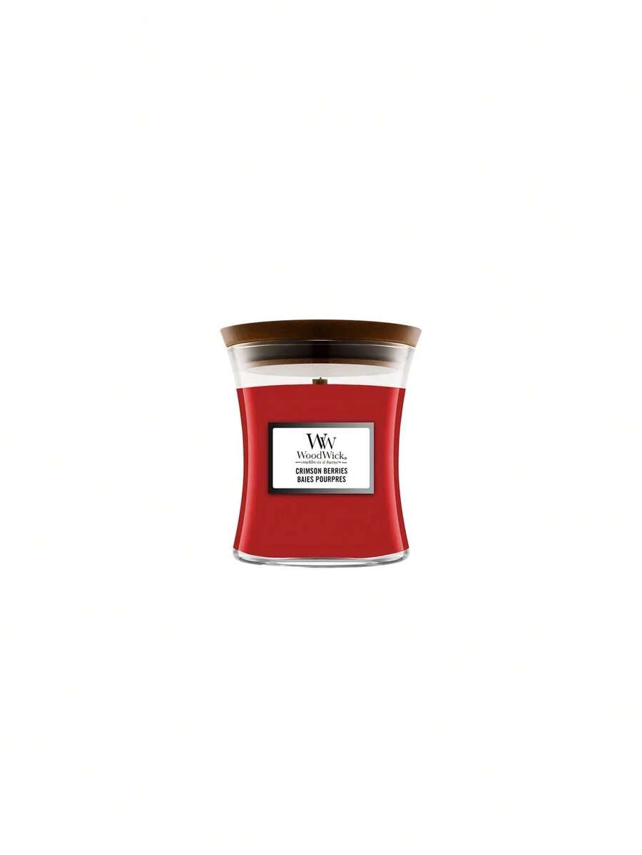 WoodWick Crimson Berries Mini Hourglass Candle 85 G - Crimson Berries - View 1