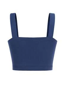 Puma Classics Women's Sports Bra Blue - Blue - View 2