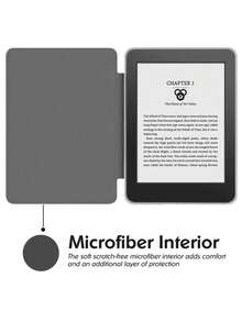 1pc For Kindle Paperwhite 5 11th Gen 2021 6.8 Inch E-Reader Case Magnetic Cover Acrylic Protective Shell Auto Wake/Sleep 360 Rotation Detachable - Multicolor - View 8