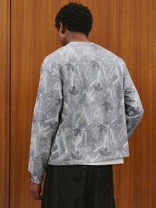 TOKVUE 男士休闲迷彩印花长袖T恤，秋冬款 - 彩色 - 查看 6