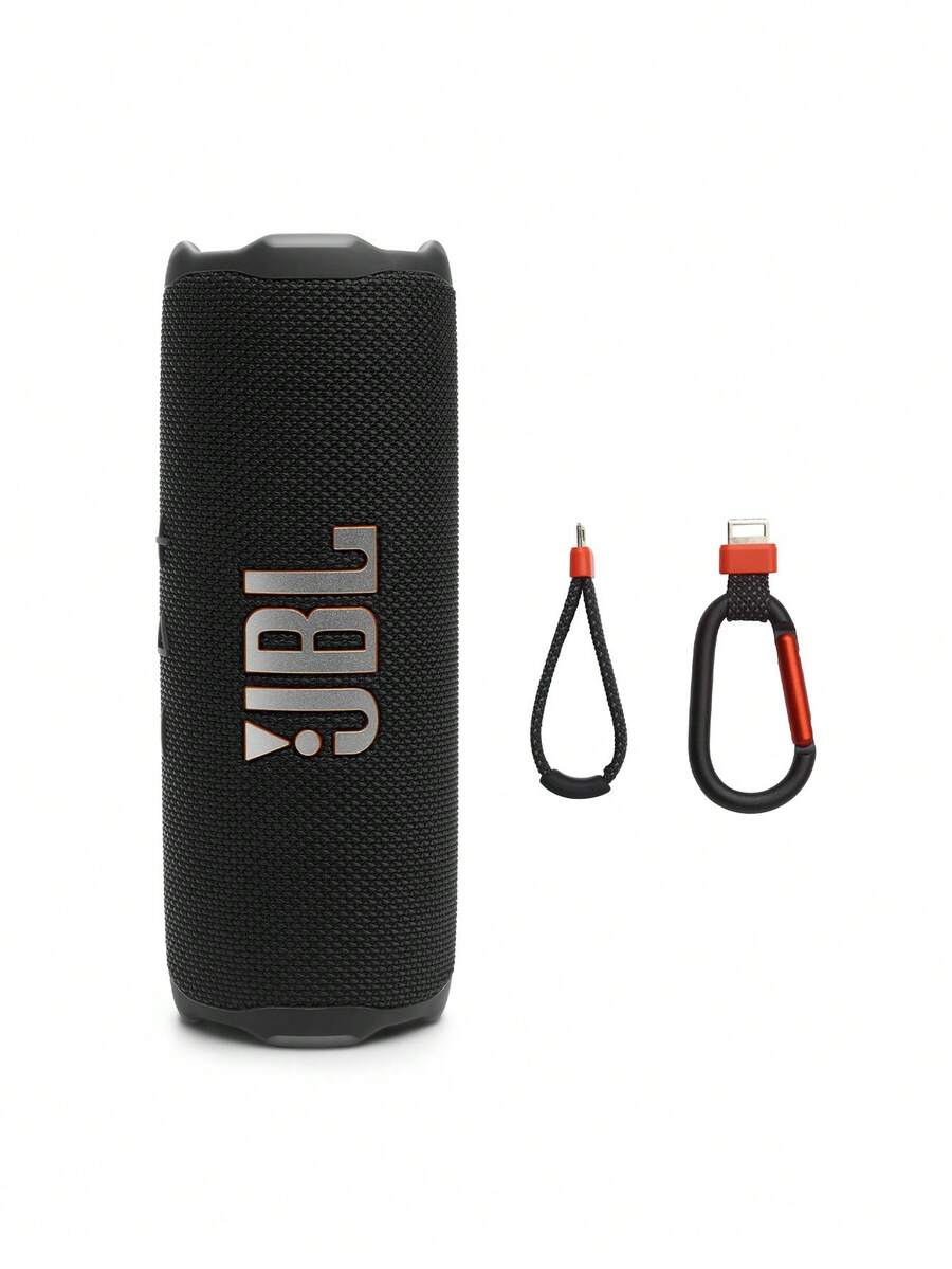 JBL Flip 7 Portable Waterproof And Drop-Proof Speaker, Bold Pro Sound With AI Sound Boost, 16Hrs Of Playtime, PushLock System With Interchangeable Accessories, Black - 黑色 - 查看 1