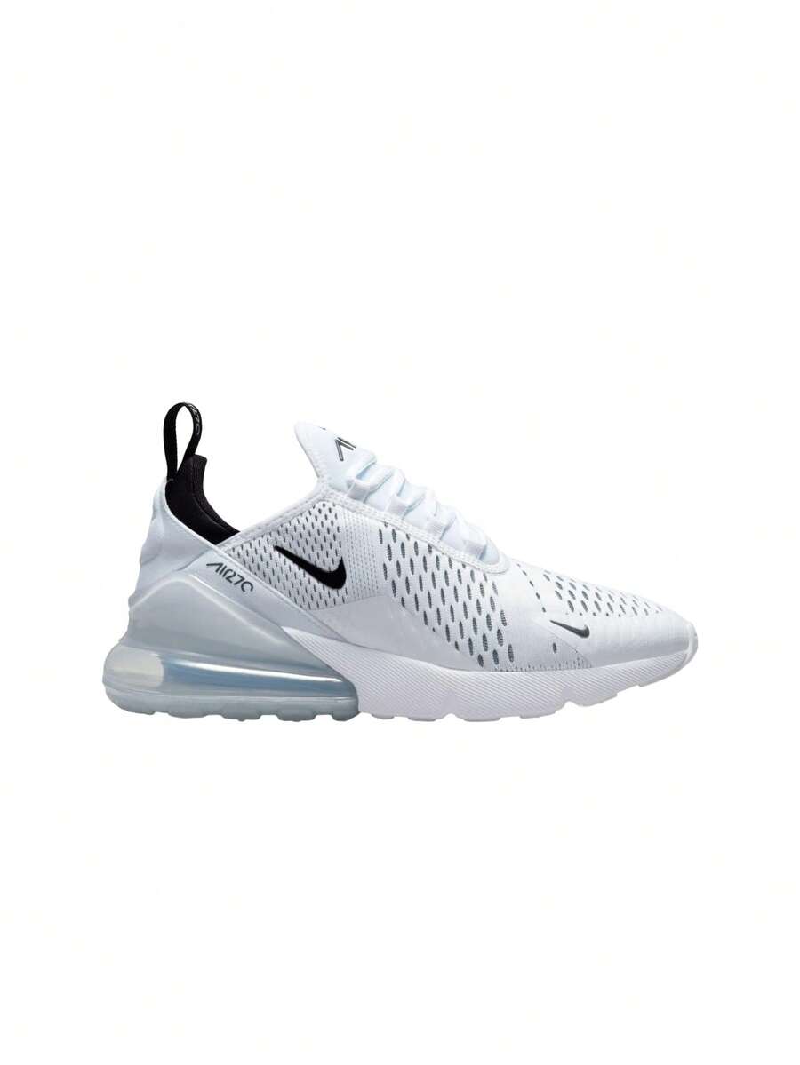 Nike Air Max 270 Women's Shoes White / Black AH6789 - White/White/Black - View 1