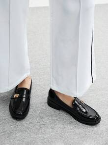 CUCCOO BIZCHIC 女士百搭休闲平底鞋 - 黑色 - 查看 4