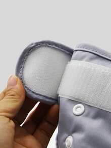 Gray Pet Diaper Washable Female Dog Harness Adjustable Straps Comfort Fit Small Medium Breed Heat Cycle Protection Anti Licking Design - Grey - View 4