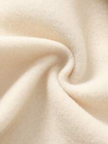 SHEIN 女童可爱字母印花立领蓬松上衣和松紧腰长裤套装 - 黑與白 - 查看 6