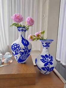 12500片花瓶积木玩具，前台装饰/客厅书房装饰，节日礼物/圣诞夜礼物，圣诞节/万圣节礼物/复活节礼物。