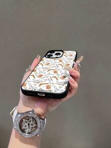 HARRY POTTER X SHEIN One Creative Cartoon Owl Pattern Phone Case, High-End Texture, Simple And Drop-Proof, Shockproof And Stylish, Compatible With IPhone. - Multicolor - View 4