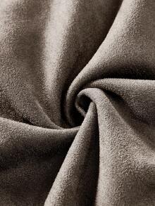 AXEPEAK 男士宽松版型压纹英文图案圆领短袖针织T恤 - 灰色 - 查看 6