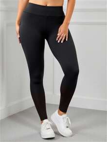 CosyJoli 3pcs/Pack Plus Size Women's Skinny Jeggings - Multicolor - View 4