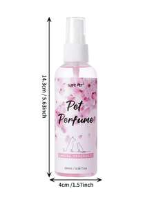 PETSIN 樱花宠物香水，适用于犬猫 - 3.38 液体盎司花香喷雾，持久留香，清新毛发，适合日常护理。 - 櫻花 - 查看 5