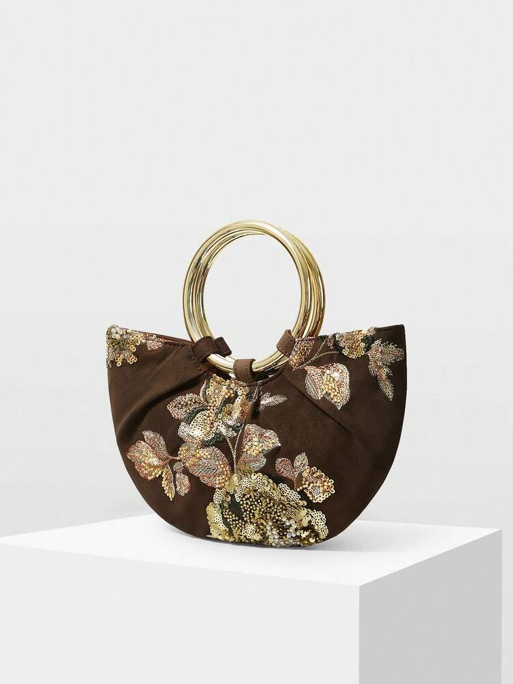 IRONMONGERY BOSTON TOP HANDLE BAG