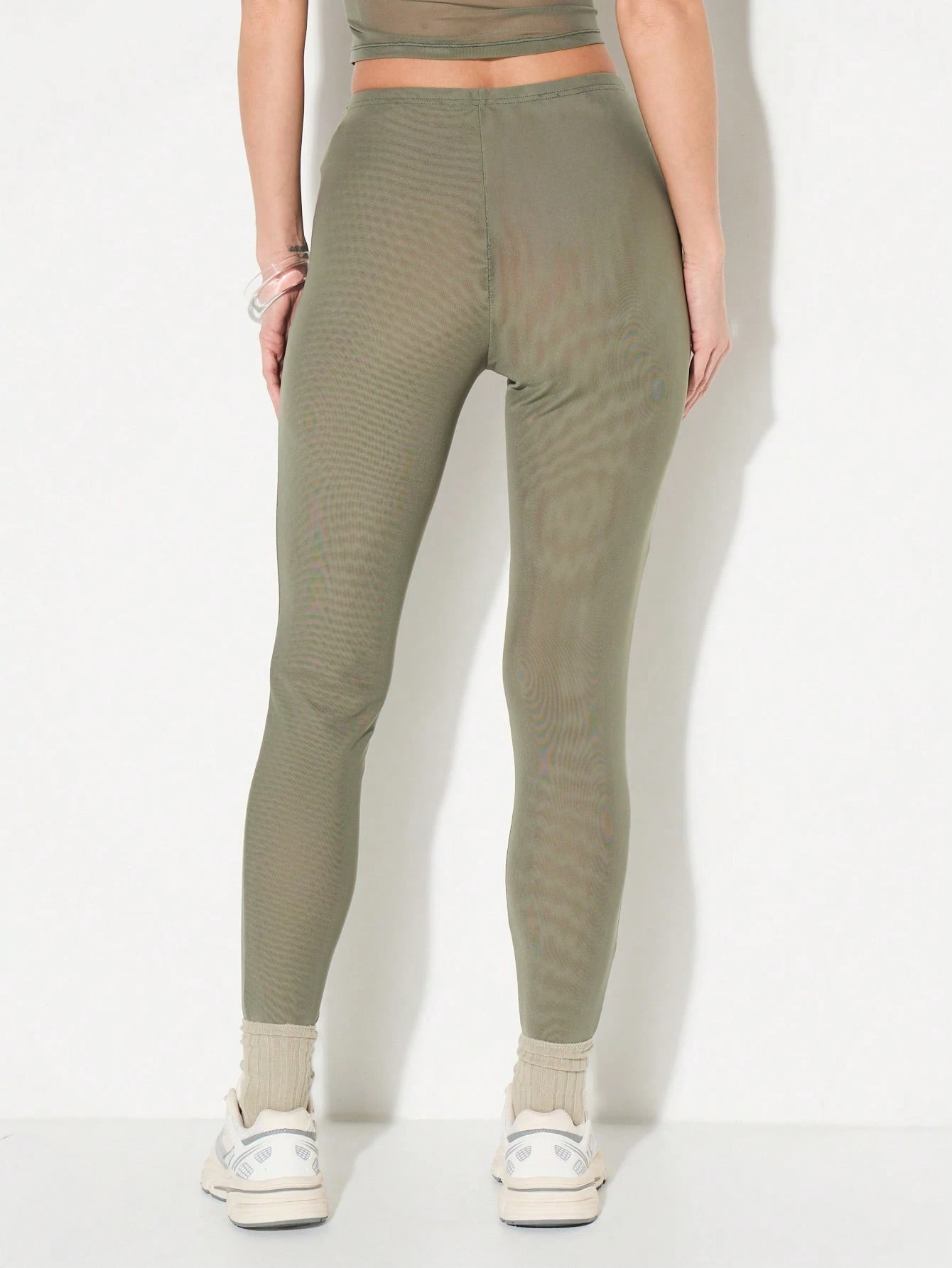 KIZN High Rise Ribbed Seamless Leggings