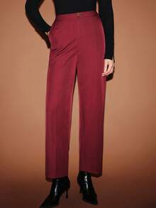 Lumivelle Pantalon de costume avec décoration métallique pour femmes, pour l'automne/hiver