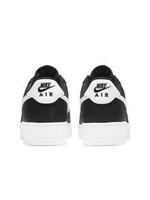 Nike Air Force 1 '07 Men's Sneakers Black/White CT2302-002 - BLACK/WHITE - 查看 3
