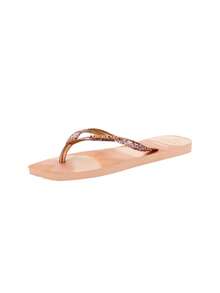 Havaianas HAV.SLIM Women Casual Everyday Comfortable Flat Flip-Flops - Rose Gold - View 3