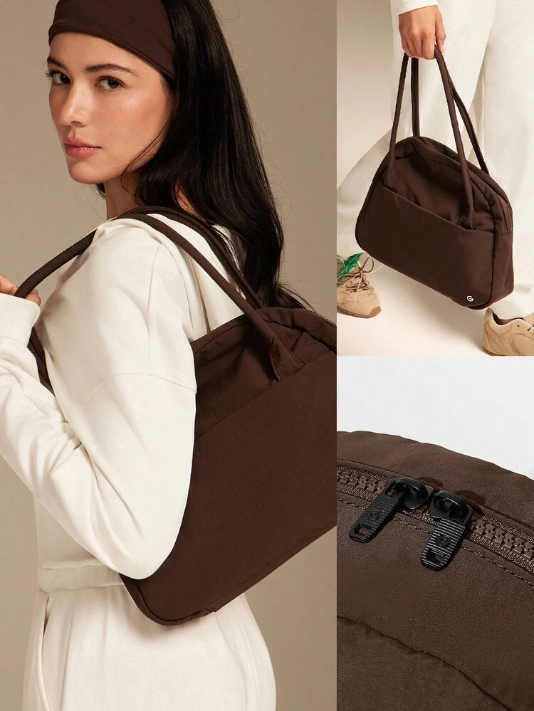 Power Play Water-Repellent Storage Compartments Zipper Pockets Bowling Bag Gym Studio Travel Daily Casual