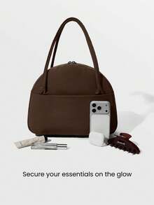 GLOWMODE Power Play 防水储物隔层拉链口袋保龄球包健身房工作室旅行日常休闲 - 咖啡棕 - 查看 2