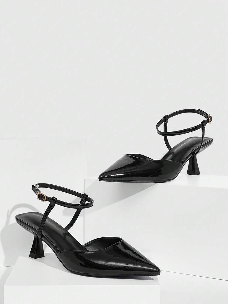 CUCCOO SZL Women's Casual Solid Color Pumps For Commuting And Everyday Wear For Christmas