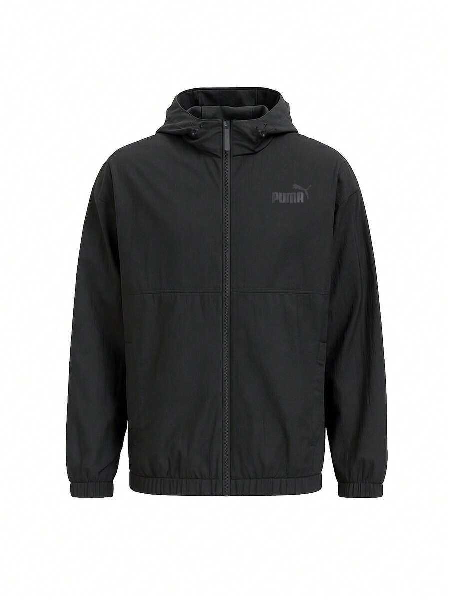 Puma Men's Sports Jackets Lightweight Premium Warm Daily Training Travel Black 847473-01 - Black - View 1