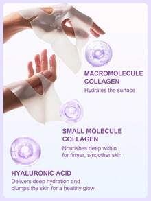 Mặt nạ collagen đa thành phần SlowSunday, 3 miếng, mặt nạ collagen Hàn Quốc, mặt nạ collagen dạng gel, dưỡng ẩm sâu, cải thiện độ đàn hồi, làm mịn da, công thức thuần chay, không cồn và không hương liệu, mỹ phẩm Hàn Quốc, lý tưởng cho mọi loại da, tuyệt vời cho hẹn hò, sinh nhật, kỷ niệm hoặc bất kỳ dịp đặc biệt nào, lý tưởng cho tiệc tùng, phù hợp cho mùa hè. - trắng - Xem 6