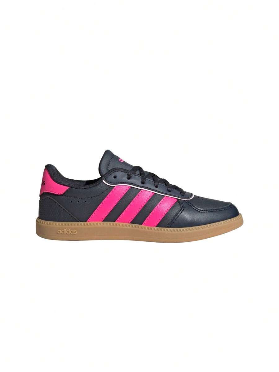 Adidas Breaknet Sleek Kids Sneakers Aurora Ink / Lucid Pink / Gum JQ3053 - Black - View 1