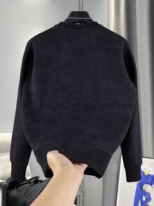 Manfinity Dauomo 男士休闲佩斯利印花拼接套头卫衣，秋冬款