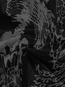 ROMWE Goth 女士黑色性感露背吊带背心 - 黑色 - 查看 4