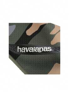 Havaianas HAV. TOP Women Camouflage Pattern Casual Slip-On Flat Flip Flops, Comfortable And Versatile Everyday Wear - Black - View 3