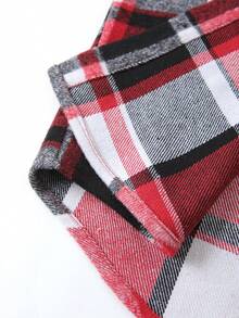 Manfinity CasualCool Áo khoác sơ mi nam tay dài có mũ kẻ caro vải nỉ thoải mái, túi đơn, thường ngày cho mùa thu/đông, thích hợp cho kỳ nghỉ, tiệc tùng, công sở, hẹn hò, tối giản và đa năng, thời trang và thanh lịch, phong cách đại học, tuyệt vời để mặc hoặc làm quà tặng - Nhiều màu - Xem 6