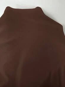 SHEIN LUNE Camiseta ajustada de manga larga y casual para mujer