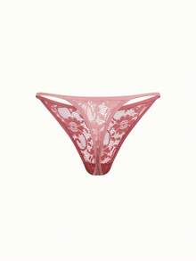 Bonmuse 5条装 女式性感蕾丝丁字裤 低腰T型背心 舒适透气内衣 - 彩色 - 查看 11