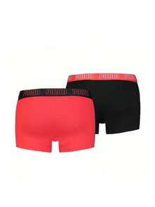 Puma 2 Pack Men's Boxers - Red - View 2