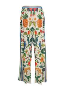 Swim Oasis Plus Size Women 3 PiecesTropical Print Tankini Swimwear Set With Long Pants - Multicolor - View 7