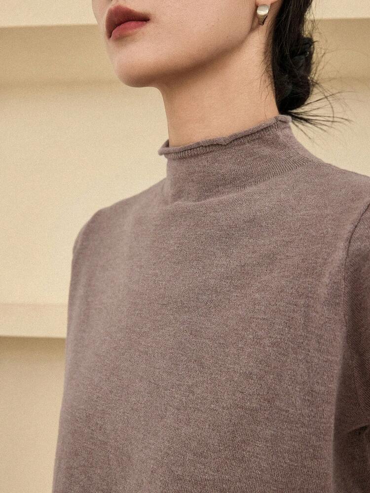 Women's Loose Casual Vintage Sweater, Suitable For Autumn, Winter, Summer, New Year, Christmas Business Casual Woman