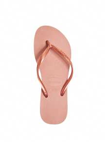 Havaianas HaV. 纤细休闲人字拖凉鞋，适合度假和日常穿着 - 檀香番紅花 - 查看 3