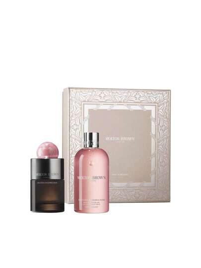 Molton Brown Delicious Rhubarb & Rose Eau De Toilette 100 Ml Gift Set