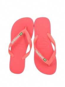Havaianas HAV. BRAS Dép xỏ ngón đế bằng thoải mái, dễ mang hàng ngày cho nữ, đa năng - Lạc đà - Xem 5