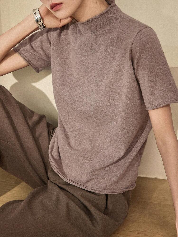 Women's Loose Casual Vintage Sweater, Suitable For Autumn, Winter, Summer, New Year, Christmas Business Casual Woman