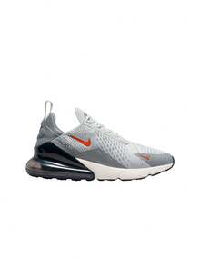 Nike Air Max 270 Men's Sneakers Grey Fog / Team Orange / Sail DR8616