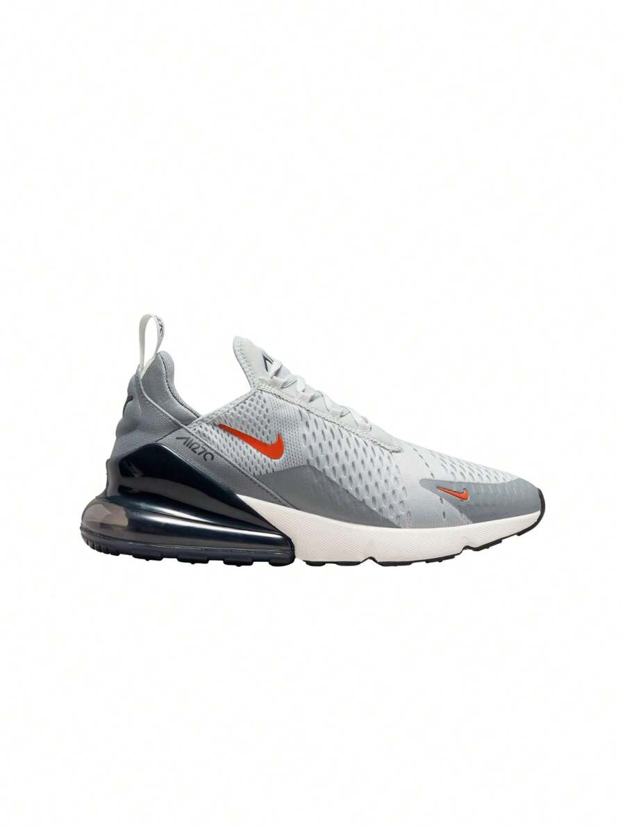 Nike Air Max 270 Men's Sneakers Grey Fog / Team Orange / Sail DR8616